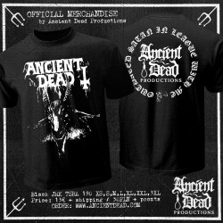 ANCIENT DEAD Outdated Satan In League With Me T-SHIRT